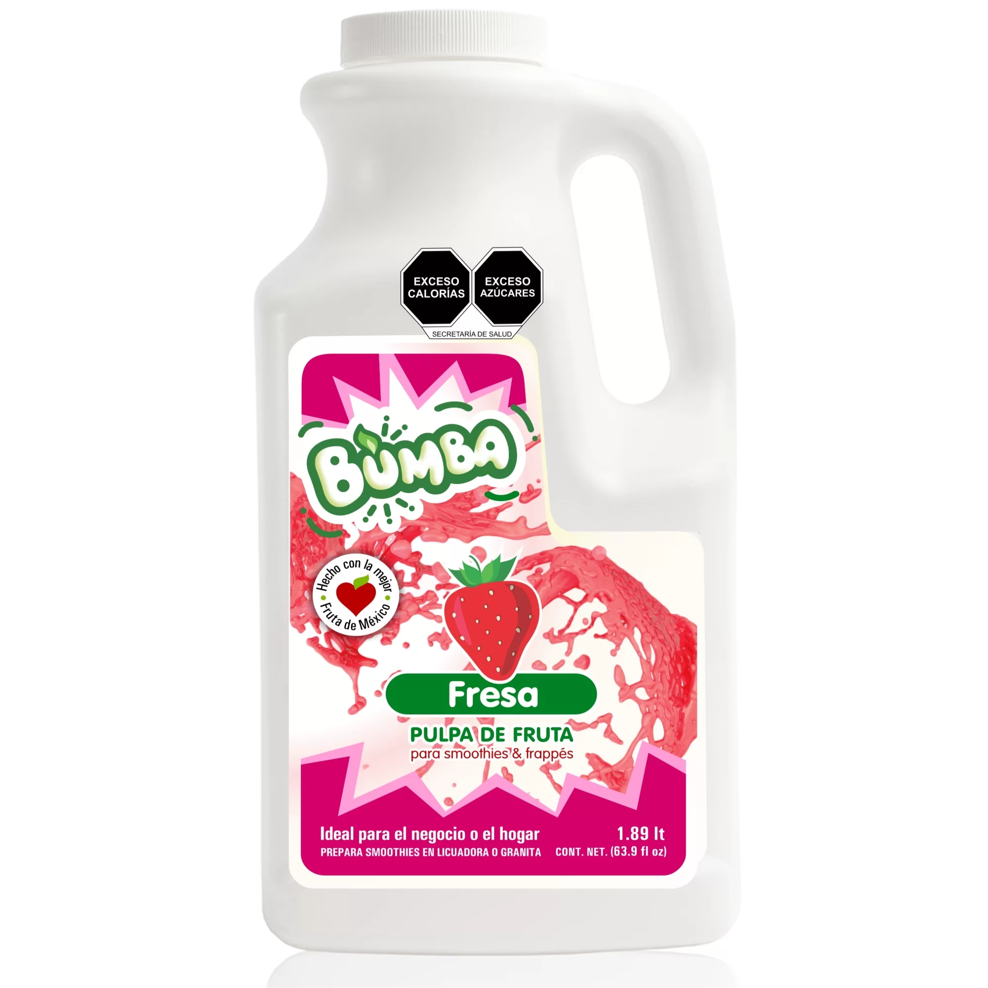 Fresa Bumba Pulpa de Fruta 1.89 L