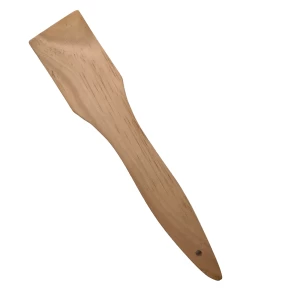 Espatula de madera artesanal para creperas de teflón