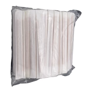 Agitador De Madera Estuchado En Papel 14cm.  500pz
