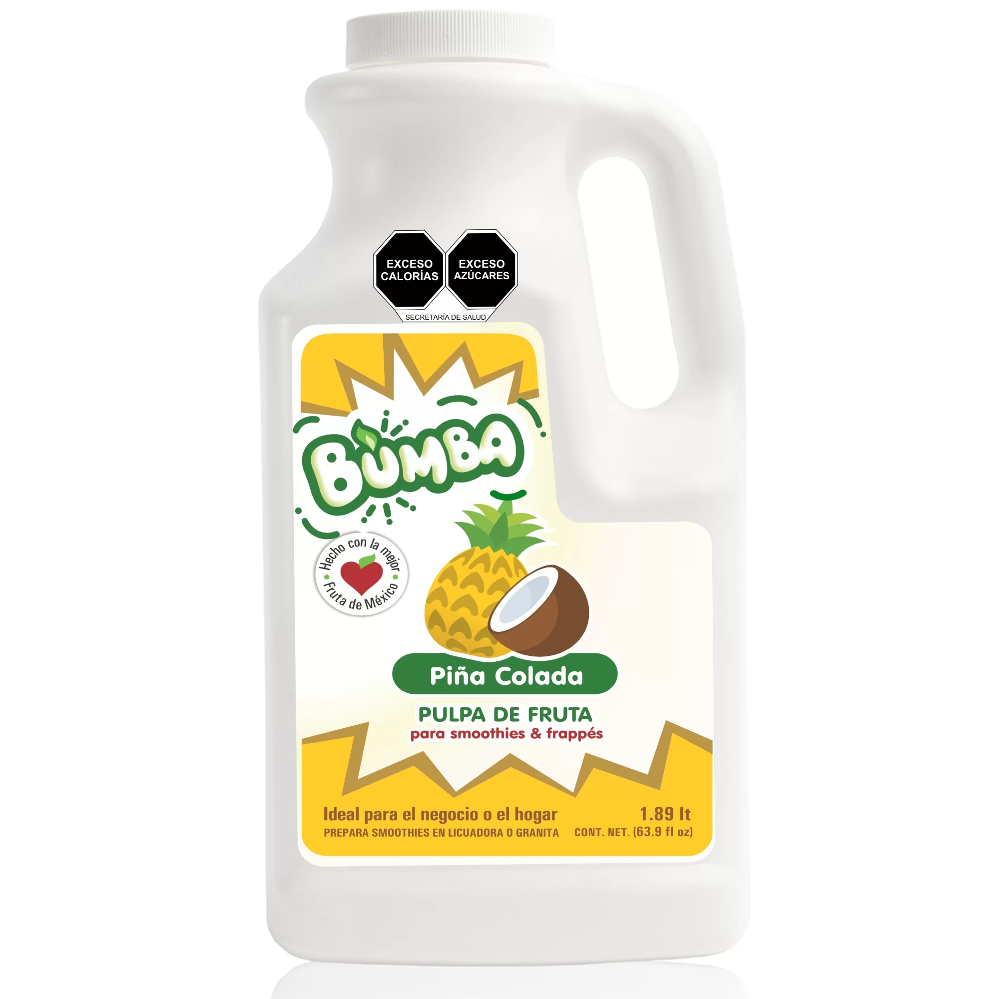 Piña Colada Bumba Pulpa de Fruta 1.89 L