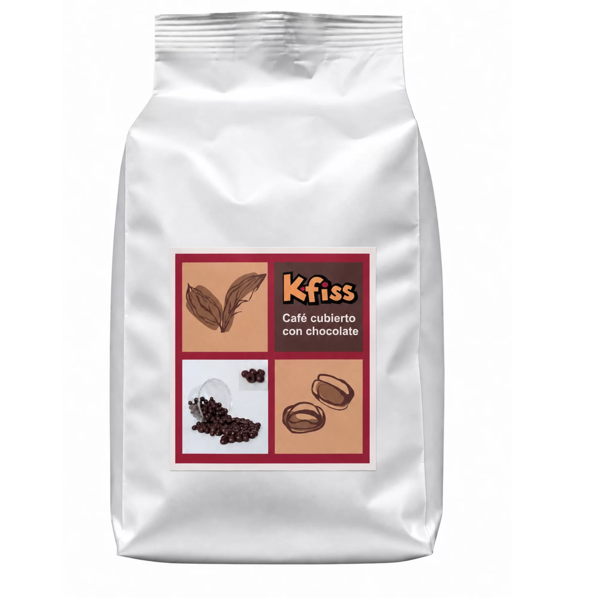 Café Tostado Cubierto con Chocolate 1 kg