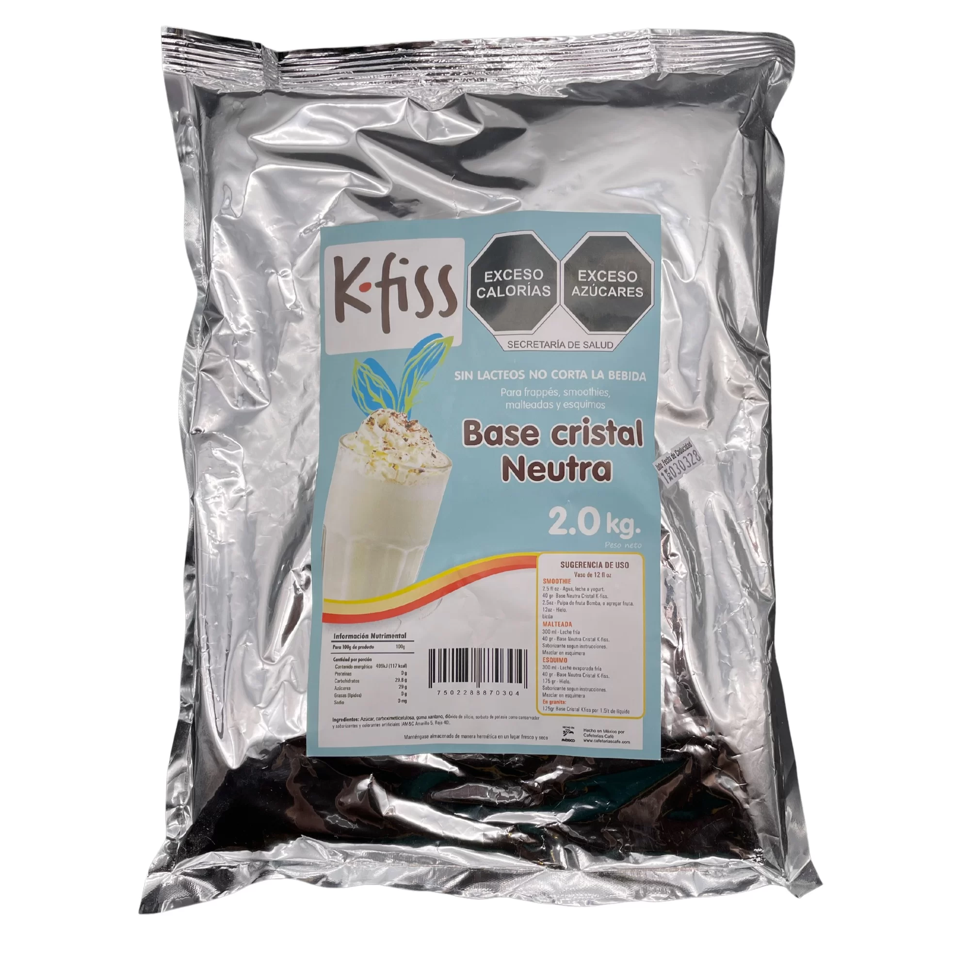 Base Cristal Neutra Kfiss 2 kg