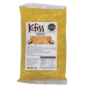 Jelly sabor a Piña Topping bubble tea 1 kg