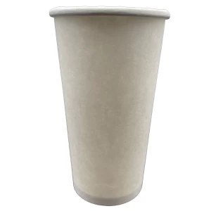 Vaso de papel para bebidas calientes 20 oz. 50 unidades
