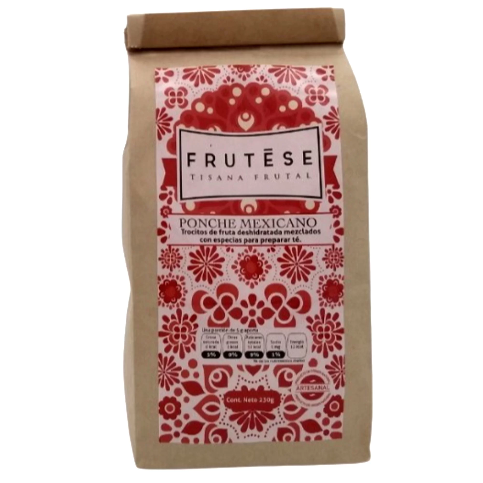 Tisana frutal ponche mexicano. 230gr